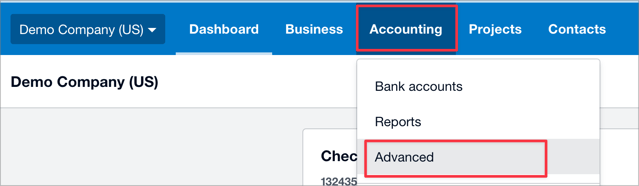 Locate Xero Chart of Accounts | Accounting Prose