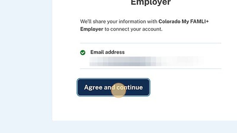 Colorado FAMLI Connect Account