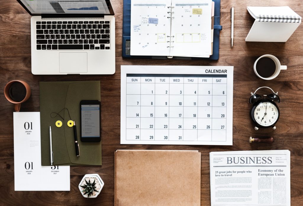 Workspace Essentials on a Table