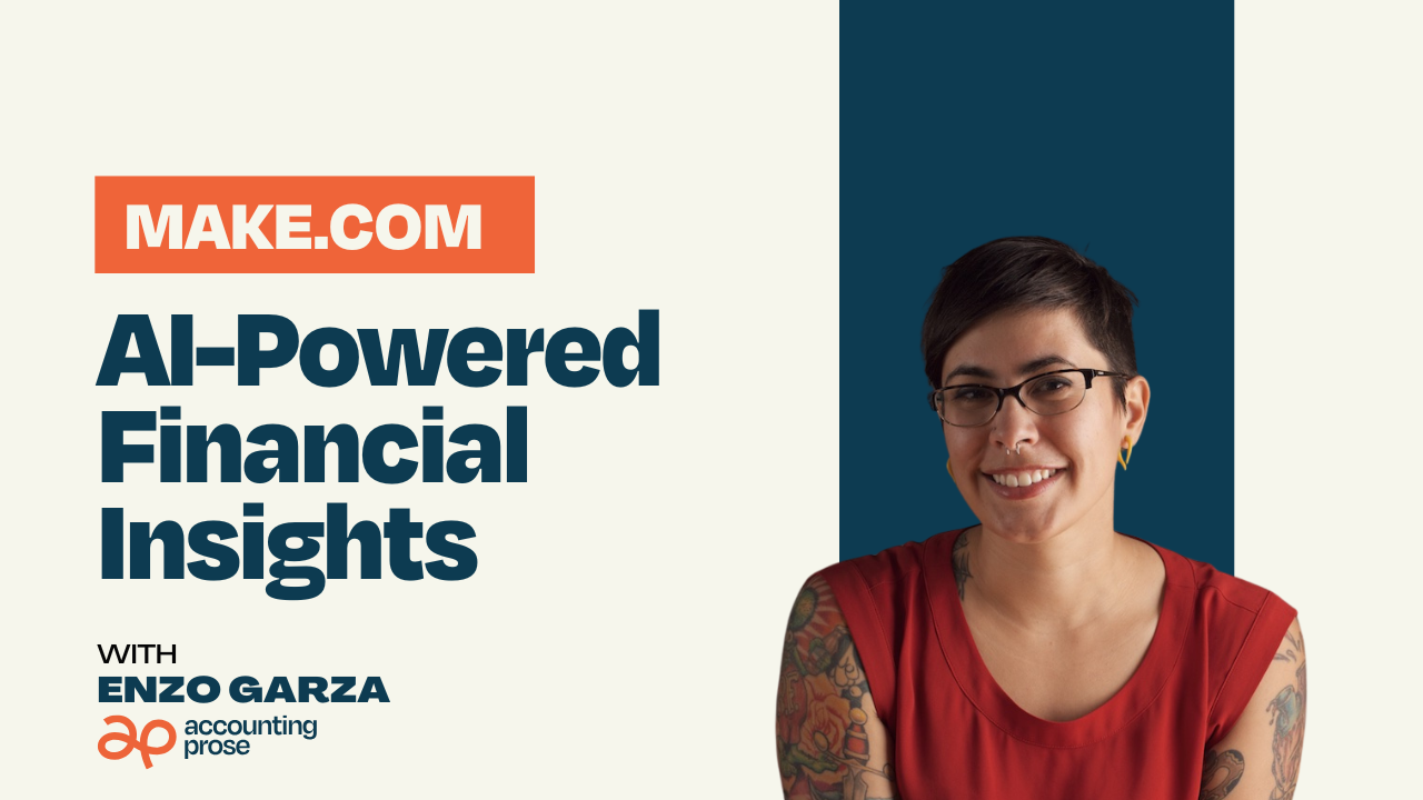 AI Powered Insights with Make and Xero | Accounting Prose