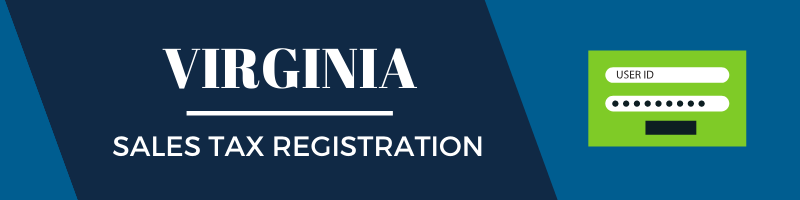 Virginia Sales Tax Registration