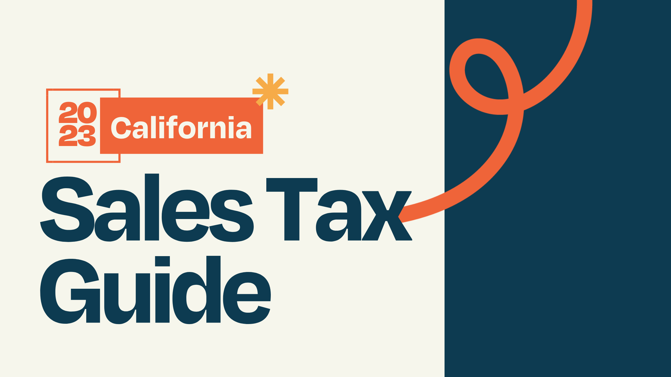 California 2023 Sales Tax Guide